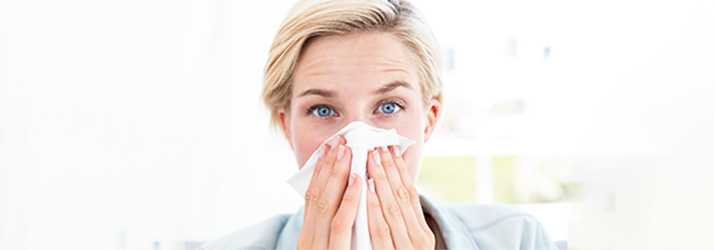 Allergies Woman Allergies Woman